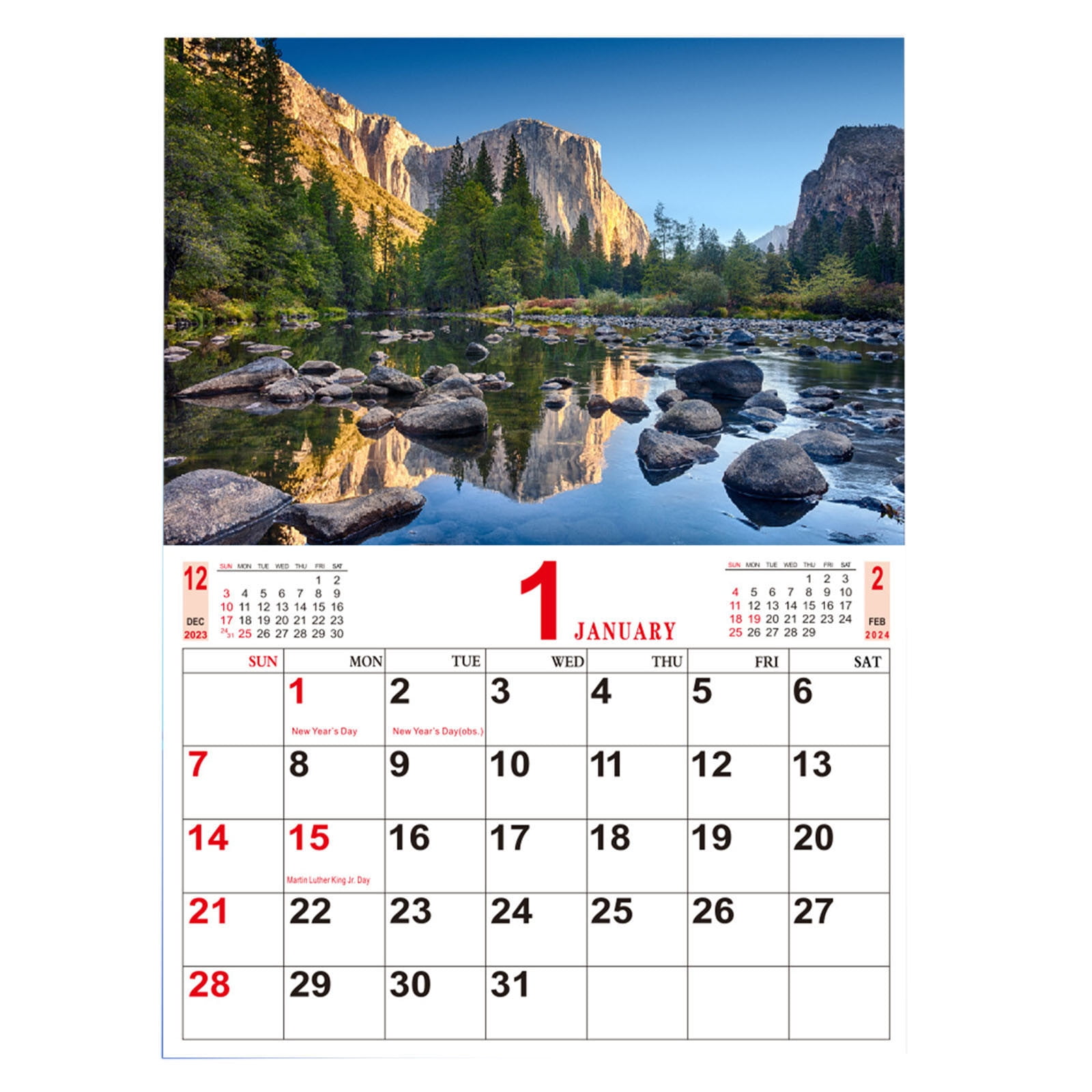 2025 Wall Calendar Monthly Wall Calendar 2025, 12" x 17", January