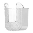 thumbnail image 1 of 2024 Wall Mounted Refillable Wipes Dispenser Clear Kitchen and Bathroom Tissue Holder Storage Container Organizer, 1 of 3