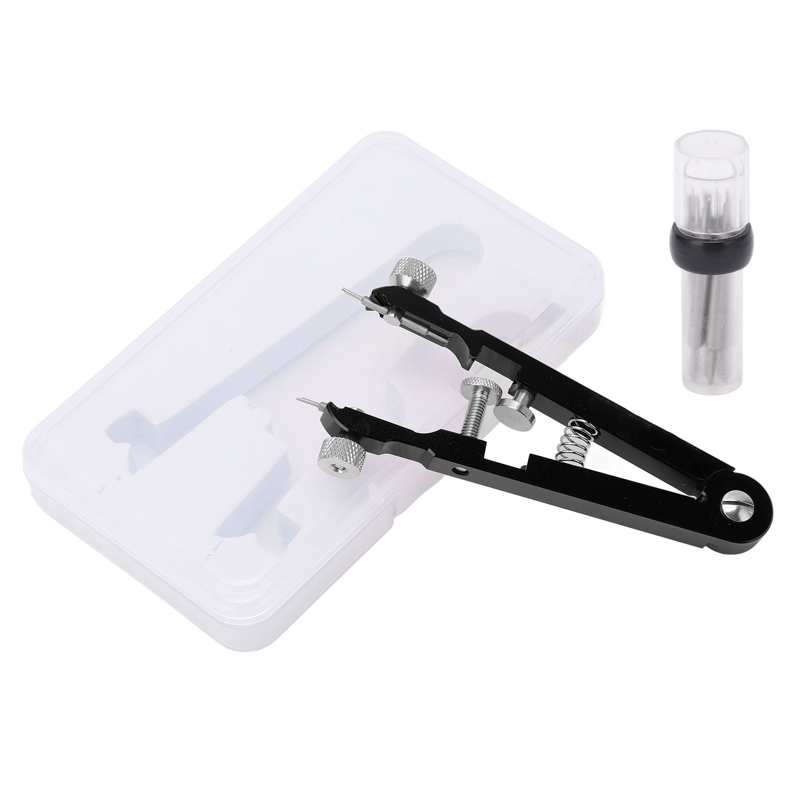 2024 Watch Spring Bar Pliers with Tip Pins Aluminum Alloy V Shape Watch