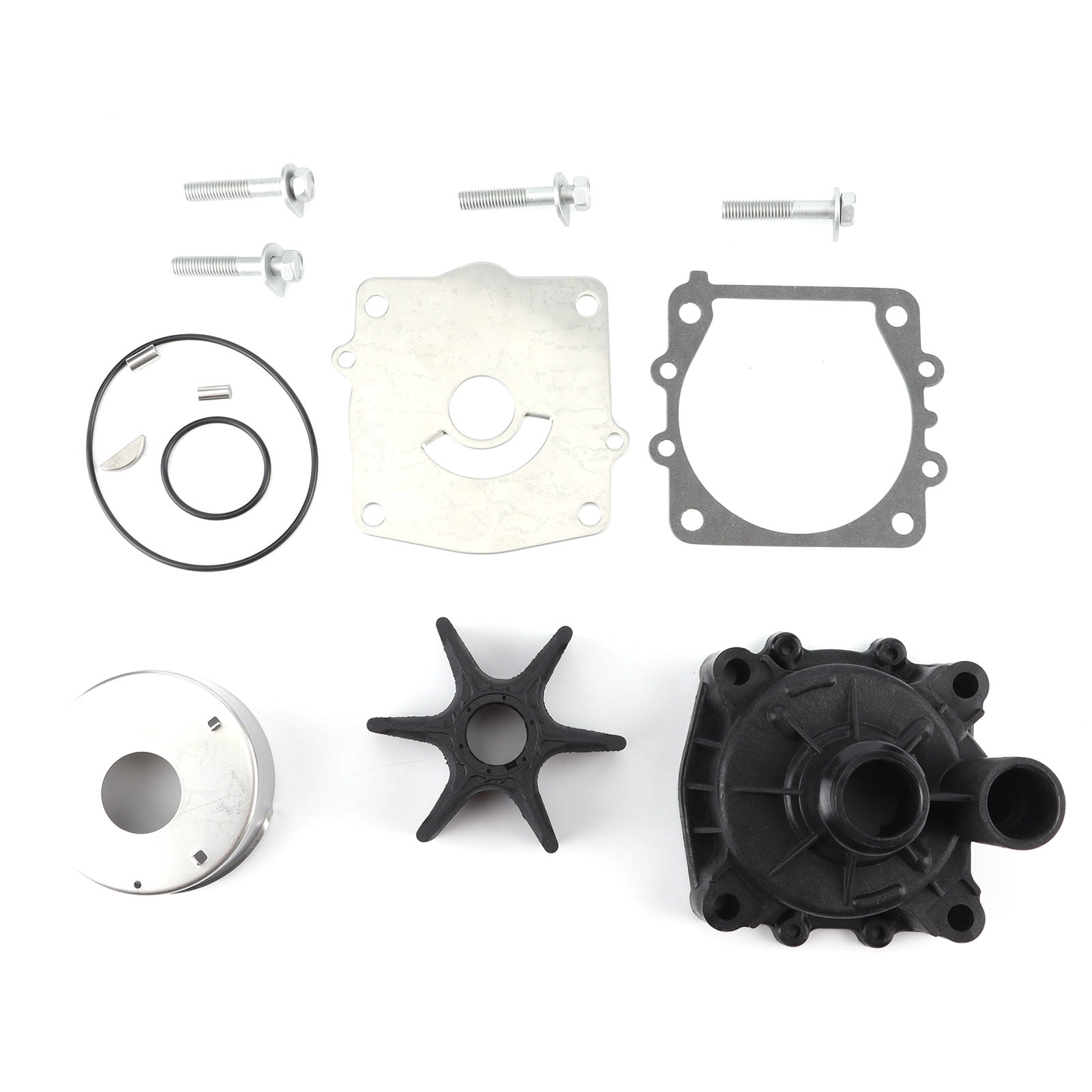 Yamaha Outboard Water Pump Repair Kit - Fits V6 150-300HP, Includes Housing & Impeller