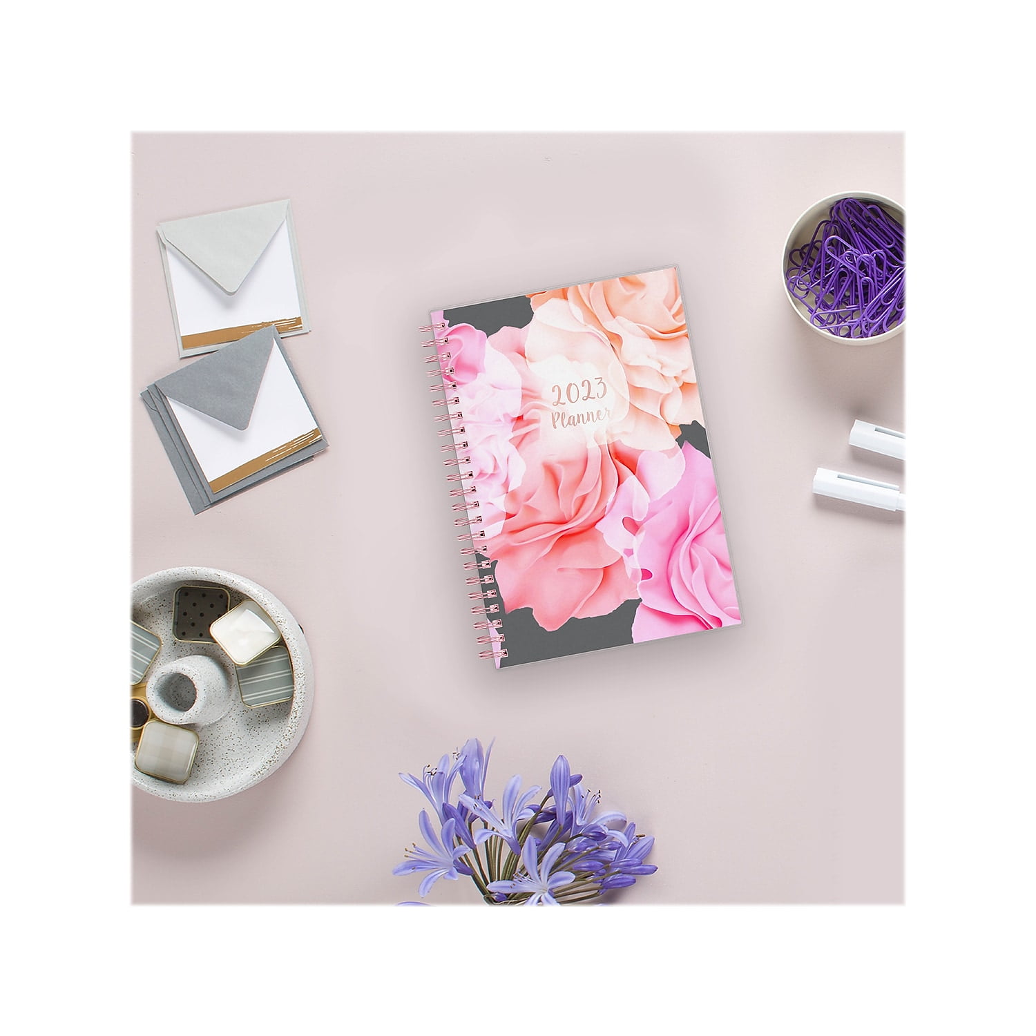 2024 Weekly Monthly Planner, 5x8, Blue Sky, Joselyn