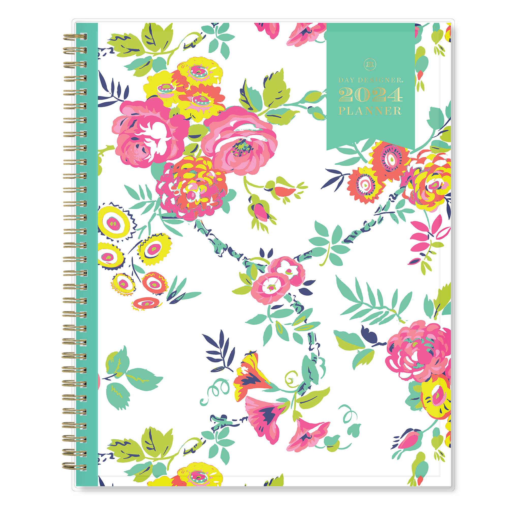 2024 Weekly Monthly Planner, 8.5x11, Day Designer for Blue Sky, Peyton