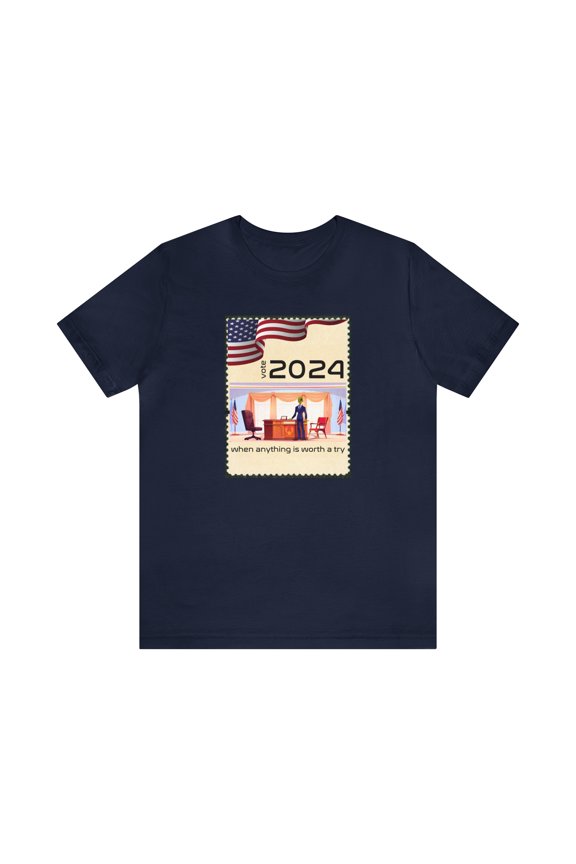 2024 When Anything Is Worth A Try, 2024 ET Alien For President T-Shirt