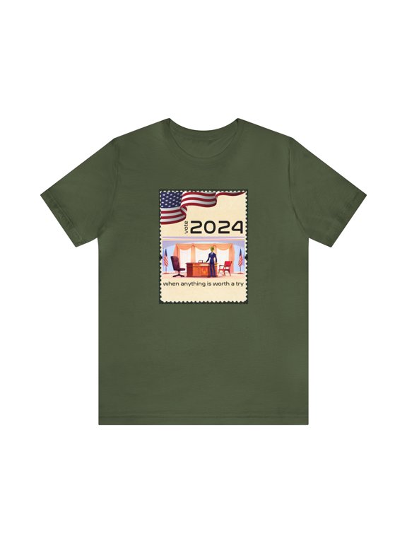 2024 When Anything Is Worth A Try, 2024 ET Alien For President T-Shirt