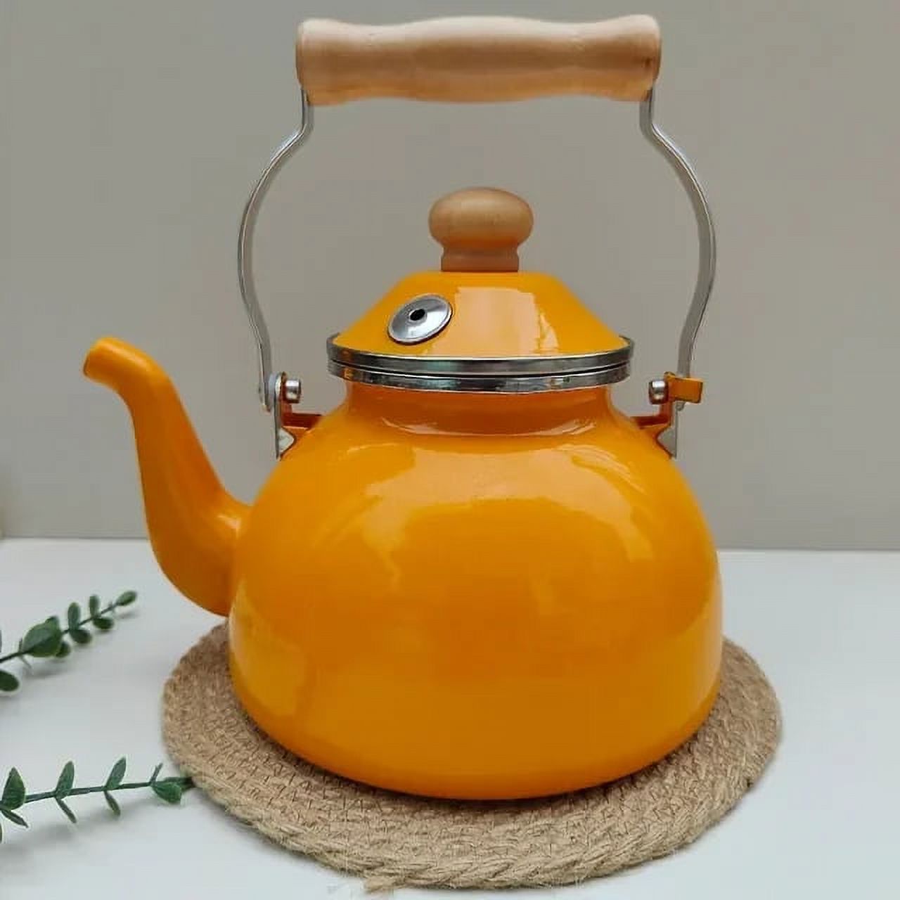 2024 Whistling Tea Kettle Vintage Style Durable and Elegant 2.5L for