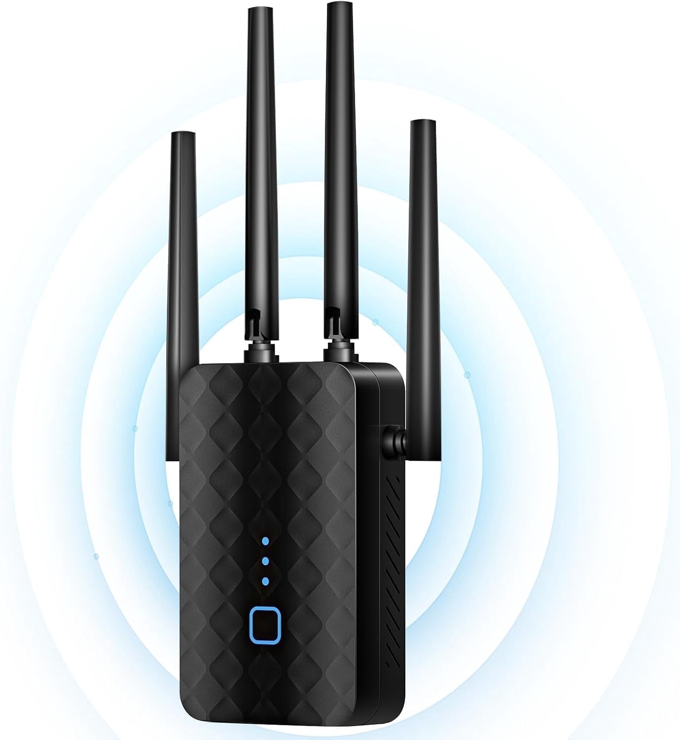2024 WiFi Extender Signal Booster for Home, 1.2Gbps WiFi Booster, Dual Band 5GHz&2.4GHz, Covers Up to 10000 Sq.ft and 36 Devices, 1200Mbps Home Signal Booster