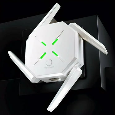 2025 WiFi Extender-Wireless Signal Repeater Booster,Covers Up to 10000 Sq.ft - 1200Mbps Wall-Through Strong WiFi Booster,WiFi Amplifier,WiFi Extenders Signal,Dual Band 2.4GHz & 5GHz Wireless Repeate