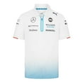 thumbnail image 1 of 2024 Williams Racing Team Polo Shirt (White), 1 of 2