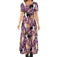 thumbnail image 1 of 2024 Wine Glasses Dress Love Wine Aesthetic Bohemia Long Dresses Womens Cute Maxi Dress Birthday Present, 1 of 7
