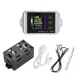2024 Wireless Color LCD Screen DC Voltage Ammeter Power Meter Watt