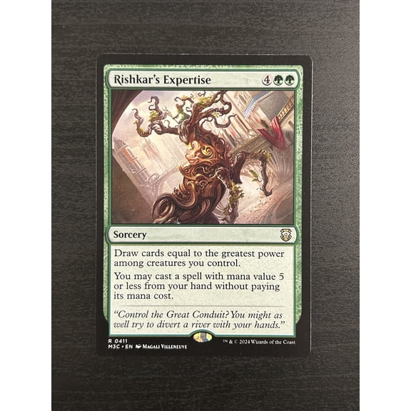 2024 Wizards of the Coast Modern Horizons 3 Commander Rishkar's Expertise
