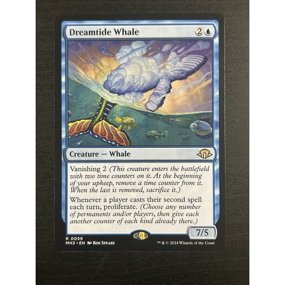 2024 Wizards of the Coast Modern Horizons 3 Dreamtide Whale