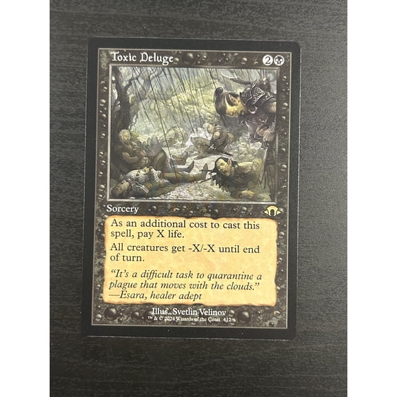2024 Wizards of the Coast Modern Horizons 3 Retro Frame Toxic Deluge