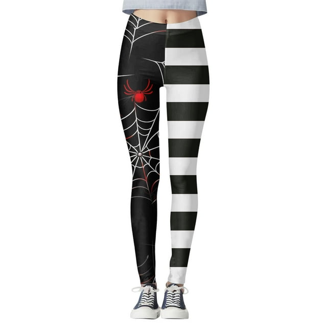 2024 Women Print Tights Leggings Control Yoga Pants Women Casual Winter