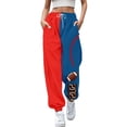 thumbnail image 1 of 2024 Women Pants Casual Classy Fashion Suitable Baseball Football Print Bottom Sweat Pockets High Waist Sporty Gym Athletic Fit Jogger Trousers, 1 of 4