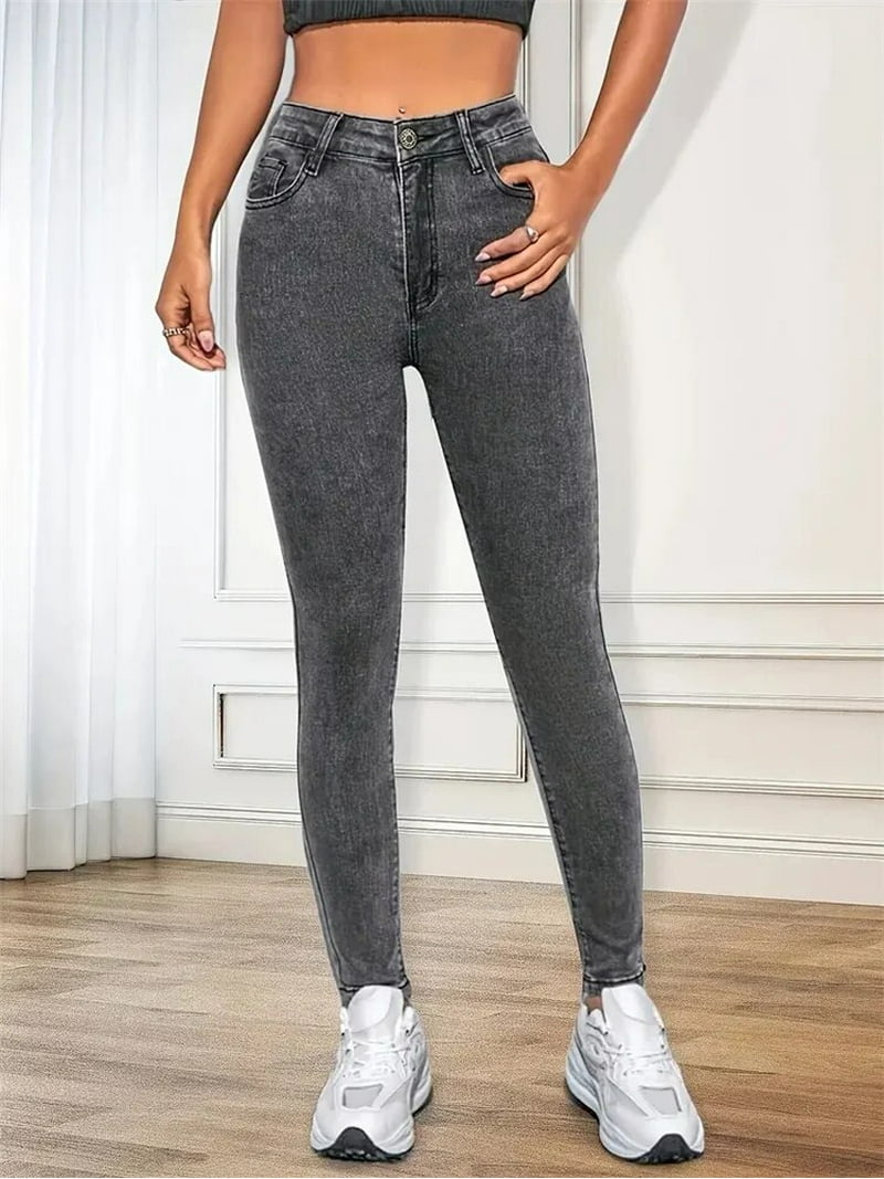 2024 Women Stretch Skinny Jeans Lady Slim Fit Pencil Jeans Girls