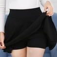 2024 Womens High Waist A Line Mini Skirt Fashion Casual Pleated Skort ...