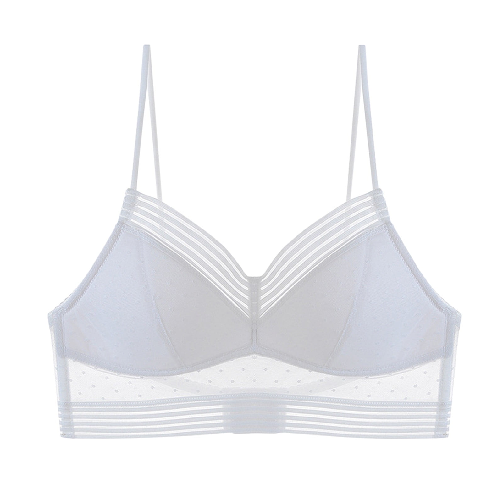 2024 Womens No Steel Strapless Tube Tops for Women Ring French