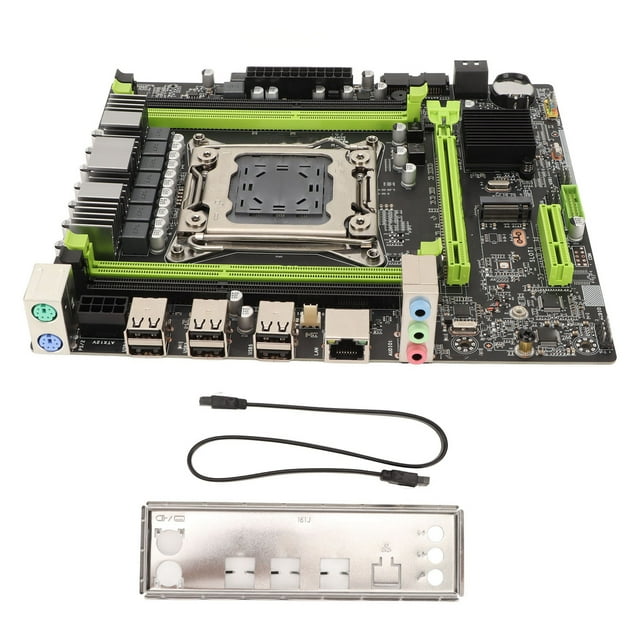2024 X79 F1 Motherboard Support LGA 2011 Pin DDR3 4 Channel Design M. 2