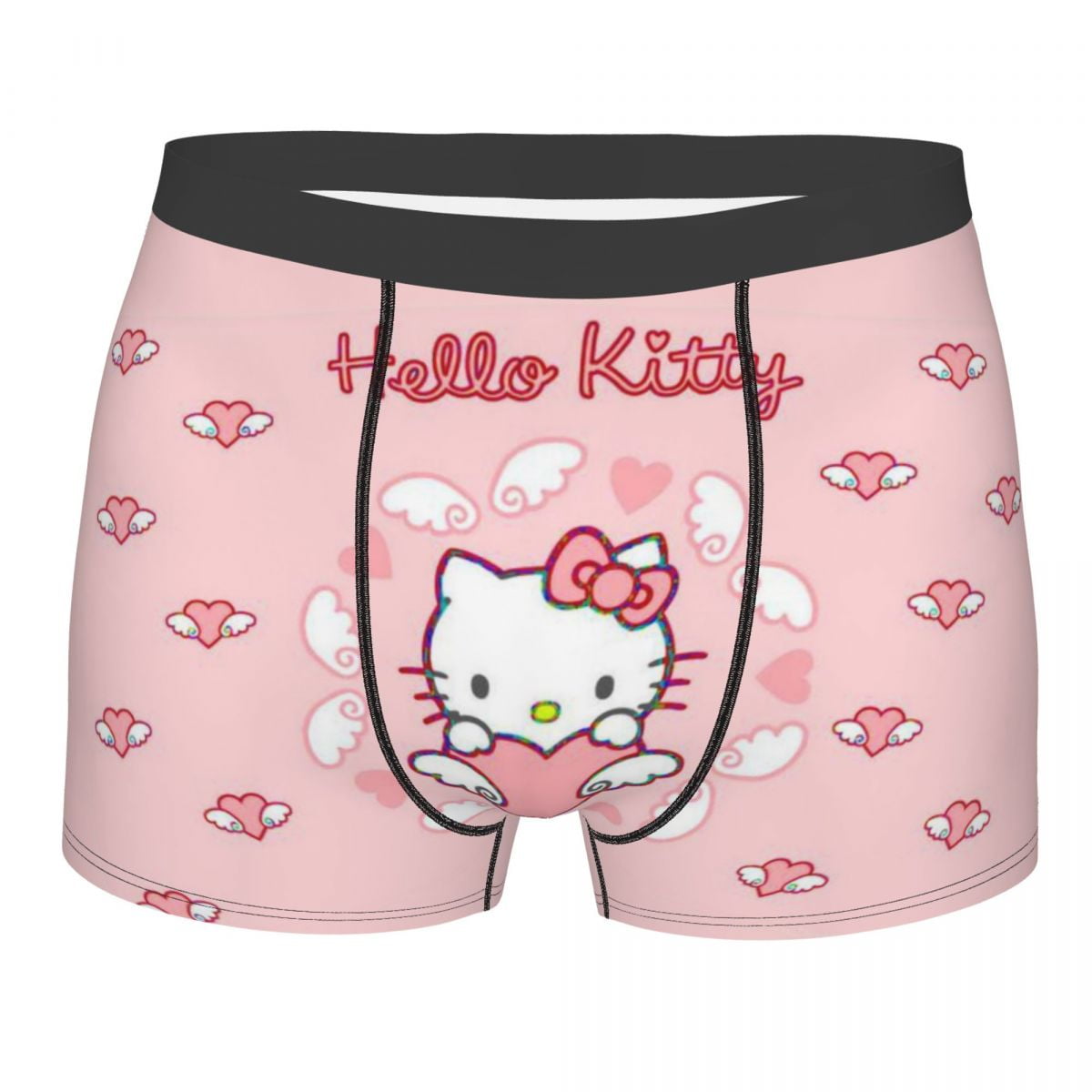 2024 YONGNE Custom Hello Kitty Cartoon Underwear Men Breathable Kitty ...