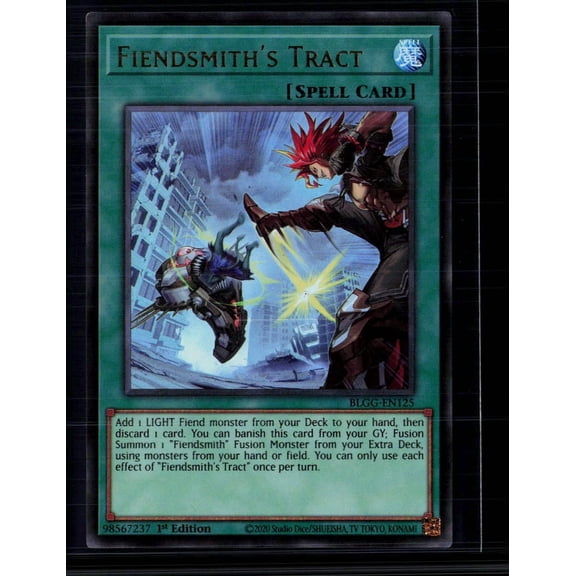 2024 Yu-Gi-Oh! Battles of Legend: Terminal Revenge Fiendsmith's Tract 1st Edition