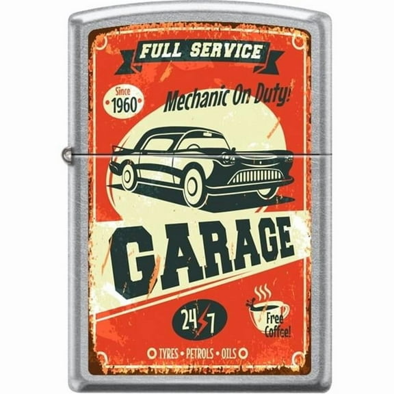 Pro-Cut ZIP-207CI417539 2024 Zippo Custom Garage Mechanic on Duty Lighter