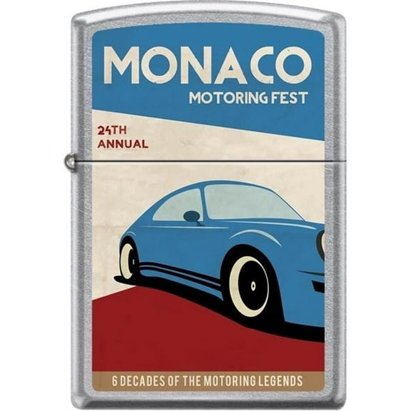 Pro-Cut ZIP-207CI417536 2024 Zippo Custom Monaco Motor Fest 24th Annual Lighter