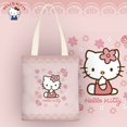 2024 autumn and winter new KT cat animation ins small fresh canvas bag