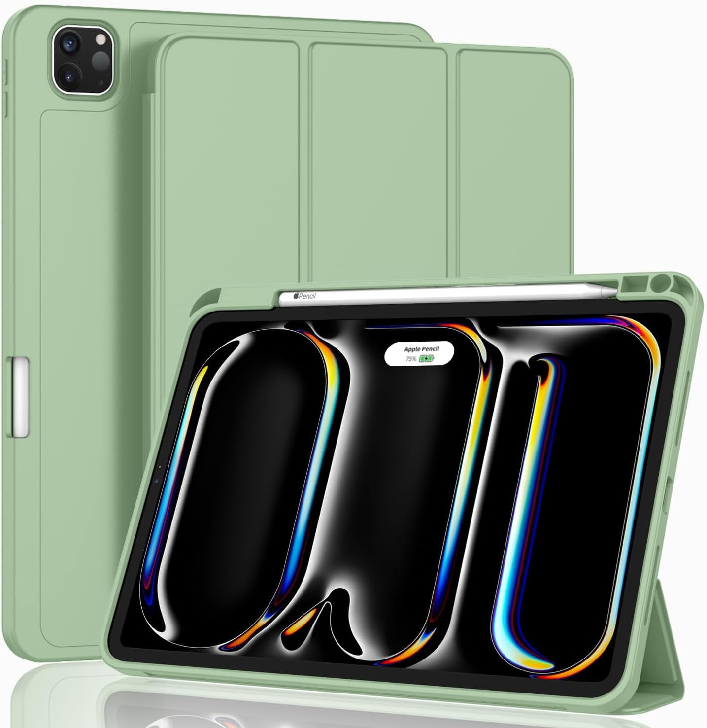 2024 iPad Pro 11 Inch Case M4 (5th Generation) with Pencil Holder