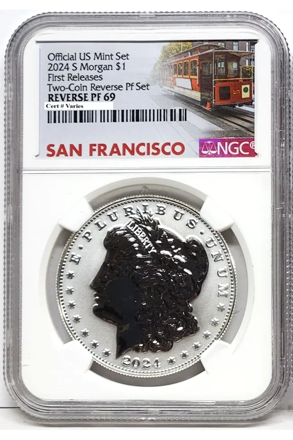 2024 morgan reverse proof silver dollar ngc rp 69 first releases sf