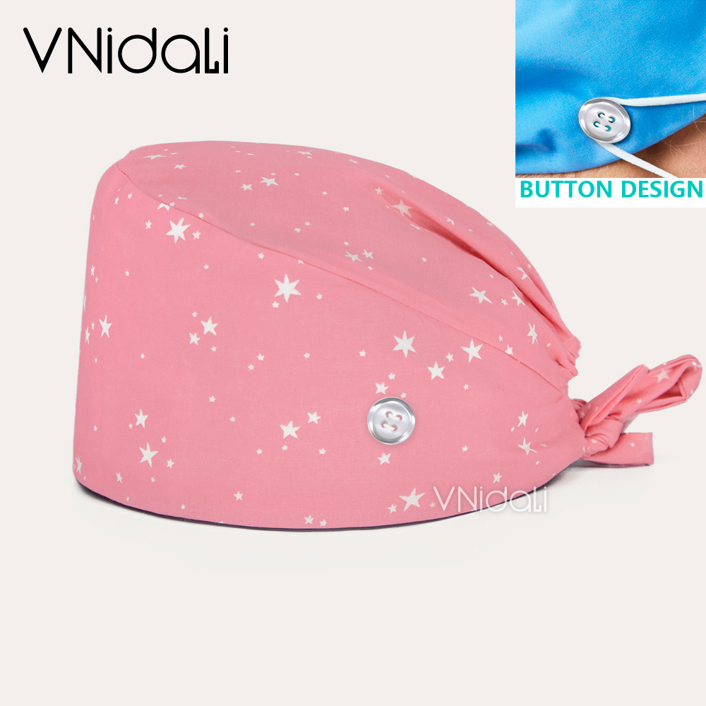 2024 new mens surgical scrub cap use lab work cap 100 cotton surgeons