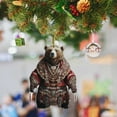 2024 room decor 2023 NEW Cute Polar Bear Christmas Scene Decoration