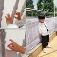 2024 room decor Stair Safety Net Small Gridding Protection Installation