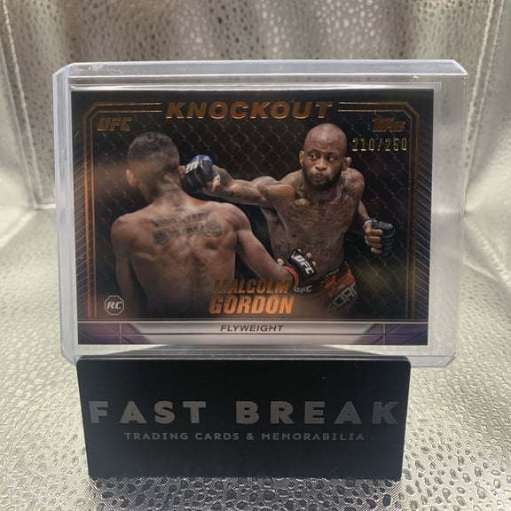 2024 Topps Knockout UFC Malcolm Gordon #45 /250 Near Mint Trading Card