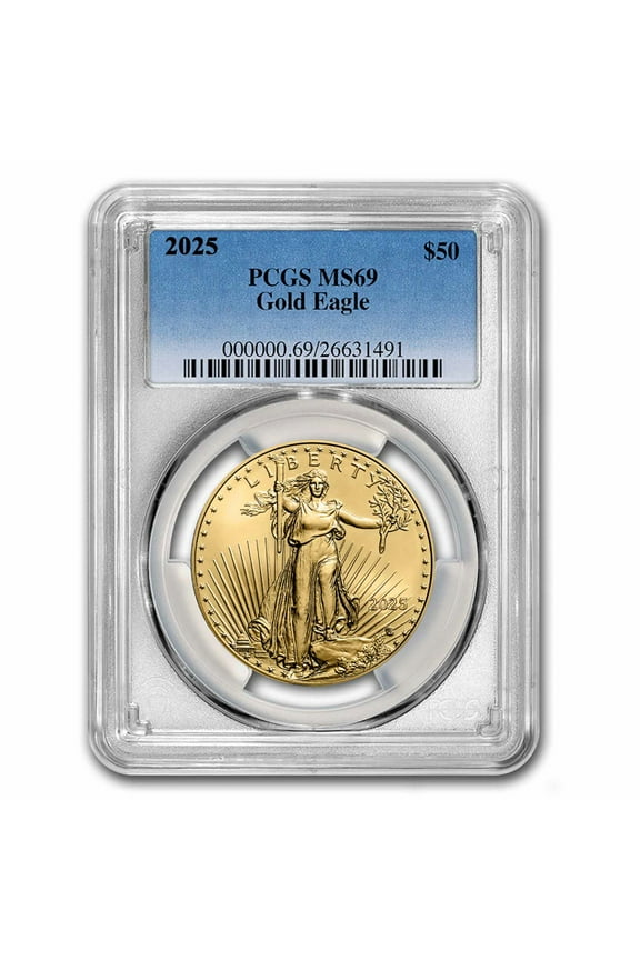 2025 1 oz American Gold Eagle MS-69 PCGS