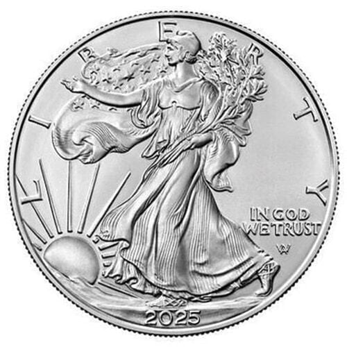 U.S. MINT 2025 1 oz American Silver Eagle Coin BU