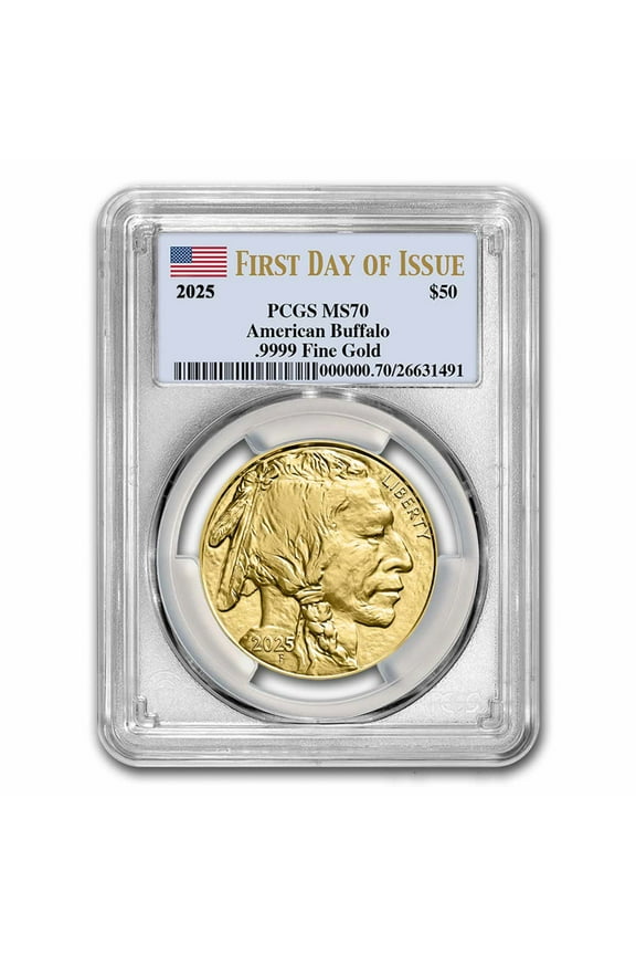 2025 1 oz Gold Buffalo MS-70 PCGS (First Day of Issue)