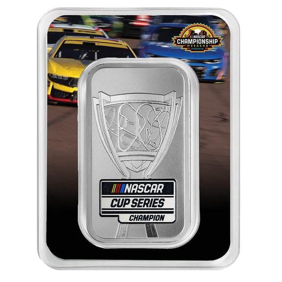 2025 1 oz NASCAR Cup Series Phoenix Silver Bar .999 Fine (Lenticular TEP)