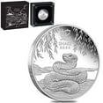 thumbnail image 1 of 2025 1 oz Proof Silver Lunar Snake Coin Australian Perth Mint, 1 of 5