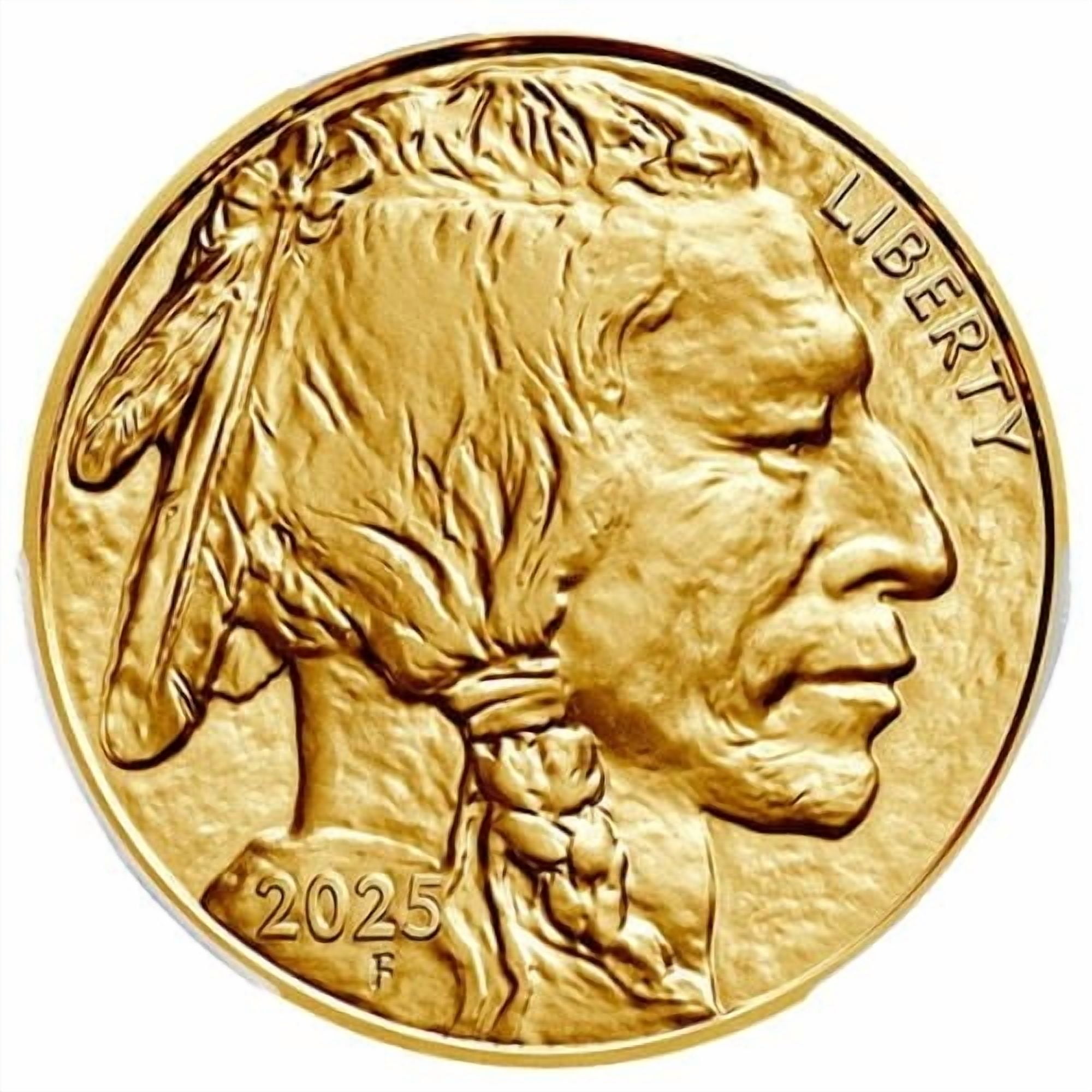 U.S. MINT 2025 1 oz US Gold Buffalo Coin BU