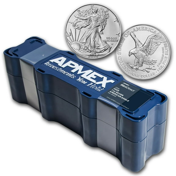 2025 100-Coin Silver Eagle Mini Monster Box (MintDirect®)