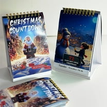 2025 100 Days To Christmas Countdown Calendar Decorative Holiday Display With Daily Numbers And Family Fun Activity