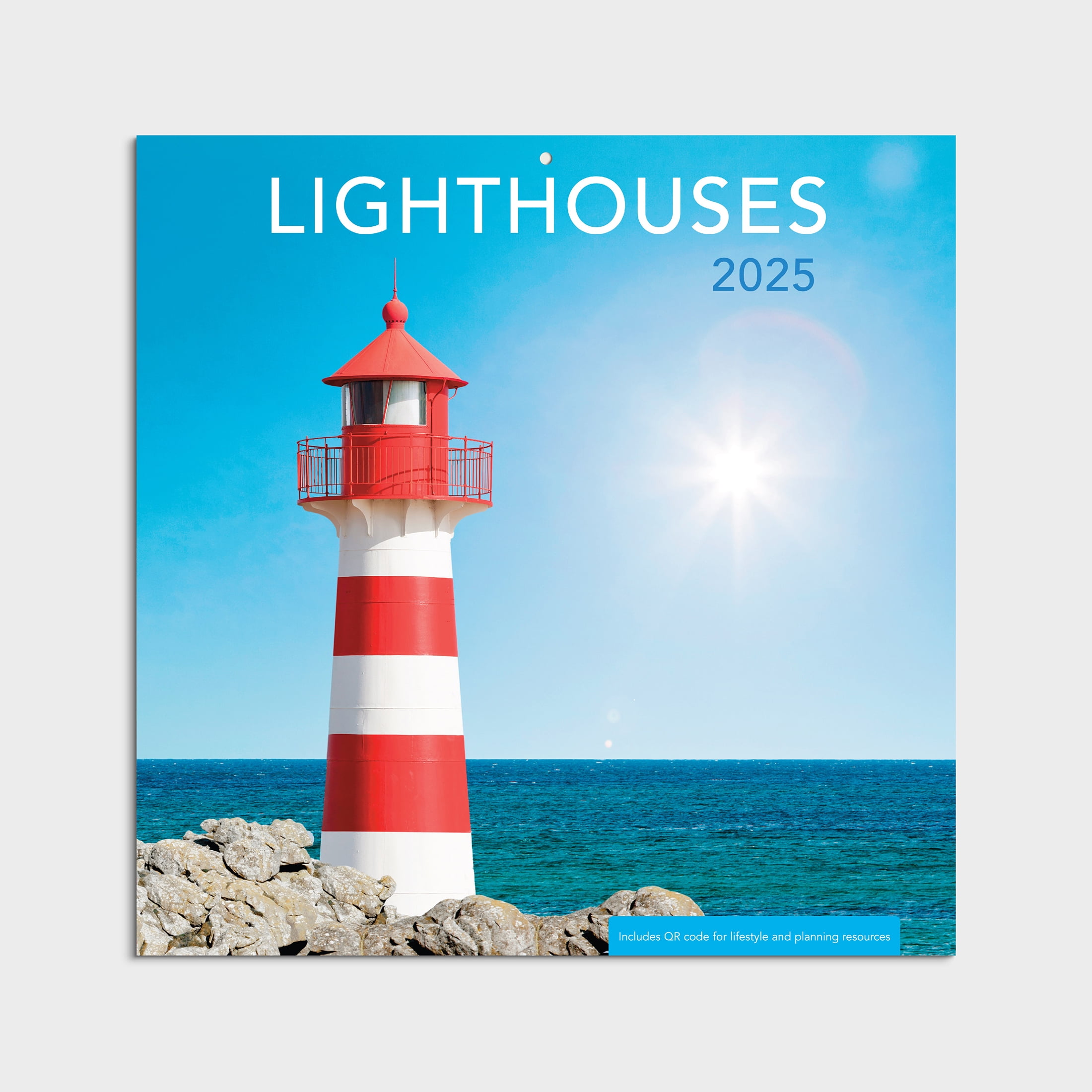 2025-12 Month Hanging Wall Calendar-Lighthouses-12x12 by Dayspring ...