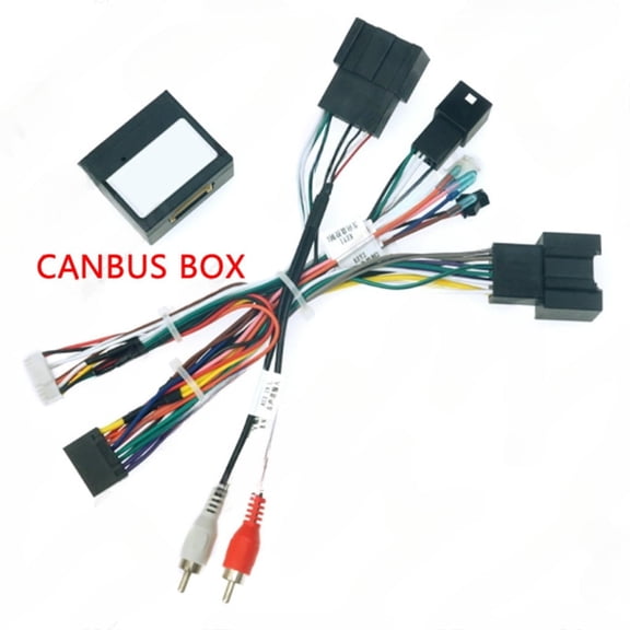 2025-16 16p android navigation power tail cable with protocol box for 2016 chevrolet sail 3 palm communication