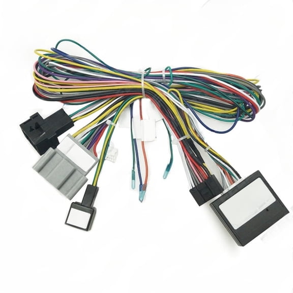 2025-16 16pin dedicated android navigation power cable with protocol box for 2009-2011 ford fiesta palm news head unit