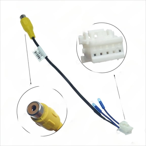 2025-17 10pin reverse image adapter cable for palm news android navigation large screen camera rear view line