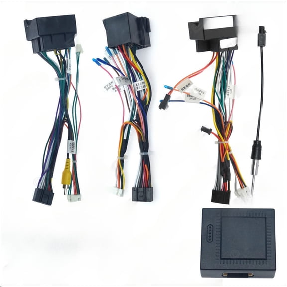 2025-17 16p android navigation power cable with canbus protocol box for volkswagen high-end palm communication host