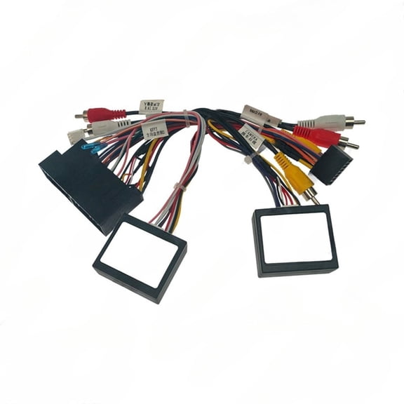 2025-17 android navigation 16pin power cable with canbus protocol box for hyundai santa fe.ix45