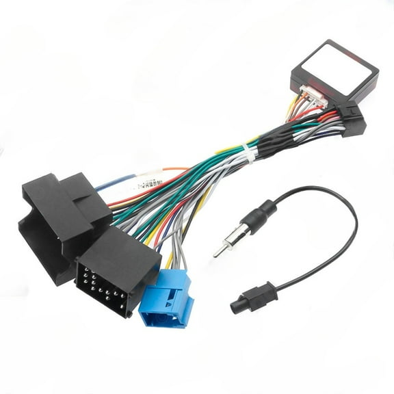 2025-17 android navigation 16pin power cord protocol box for 1998-2014 bmw e39.e46.e53