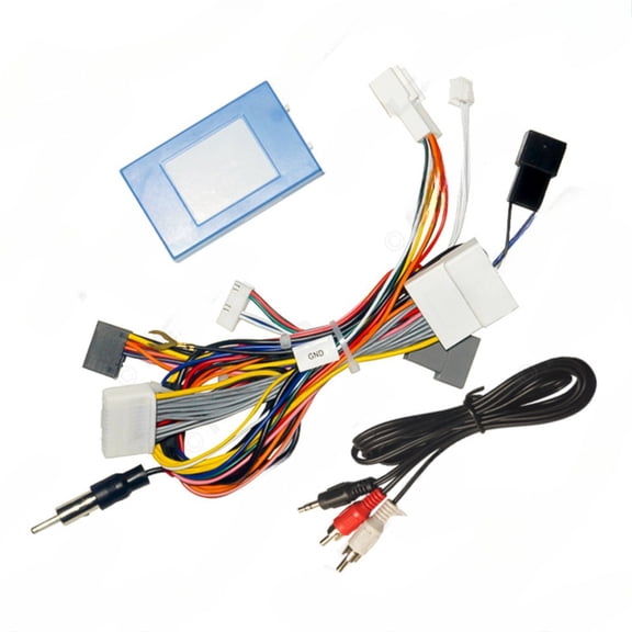 2025-17 android navigation power cable with canbus protocol box for nissan teana.tail line harness